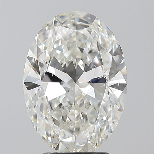 3.01 carat H-SI2 Natūralus Oval Deimantas (1)