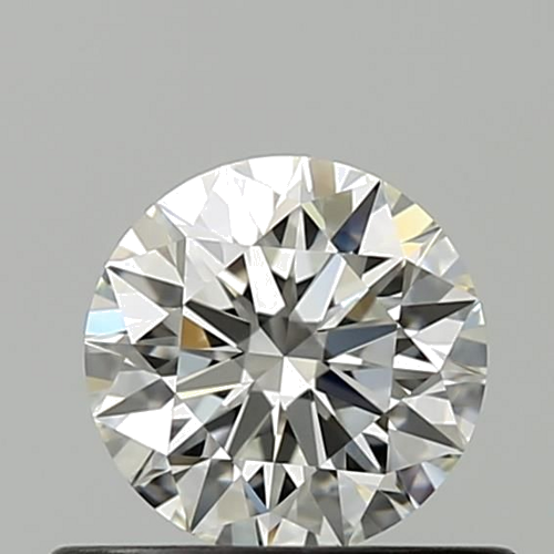 0.5 carat H-VVS1 Excellent cut Natūralus Round Deimantas (1)