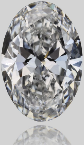 0.5 carat F-VS2 Natūralus Oval Deimantas (1)