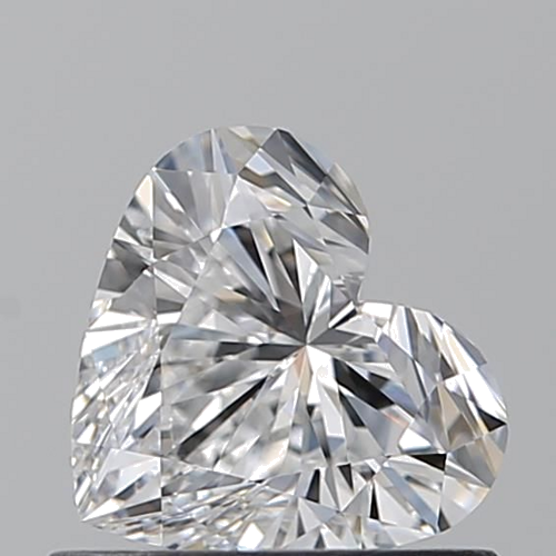 0.7 carat D-VS1 Natūralus Heart Deimantas (1)