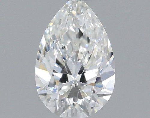 0.3 carat G-VVS2 Natūralus Pear Deimantas (1)