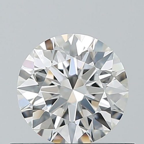 0.51 carat F-VVS2 Excellent cut Natūralus Round Deimantas (1)