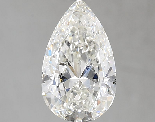 0.9 carat I-SI2 Natūralus Pear Deimantas (1)
