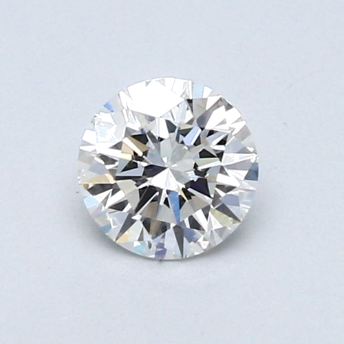 0.51 carat F-VS2 Very Good cut Natūralus Round Deimantas (1)