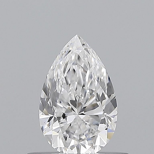 0.55 carat D-VS2 Natūralus Pear Deimantas (1)