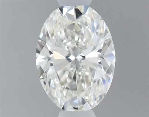 0.46 carat I-VS1 Natūralus Oval Deimantas (1)