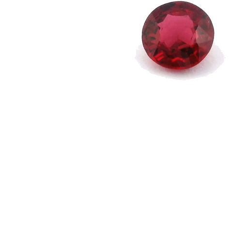 0.41 carat RED Round Spinel (1)