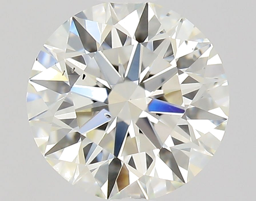 0.61 carat K-SI1 Excellent cut Natūralus Round Deimantas (1)