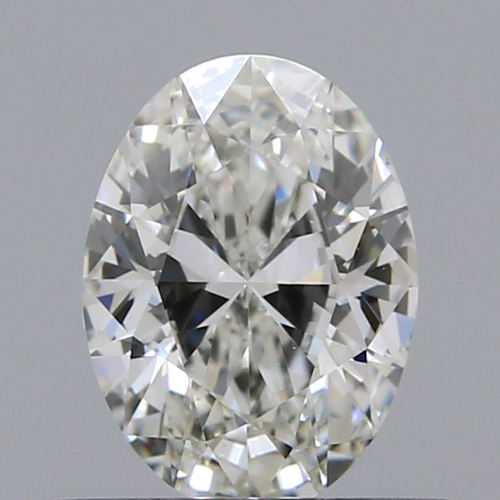 0.5 carat H-VVS2 Natūralus Oval Deimantas (1)