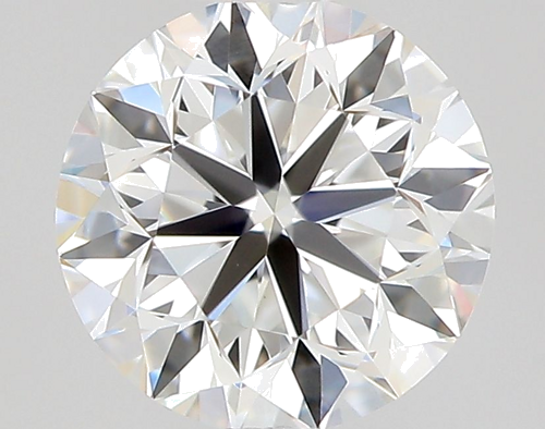 0.5 carat E-VVS2 Very Good cut Natūralus Round Deimantas (1)