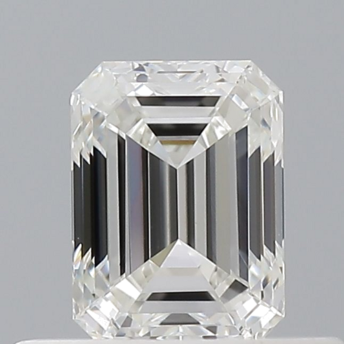 0.51 carat H-VVS2 Natūralus Emerald Deimantas (1)