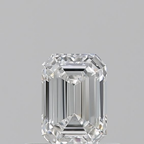 0.51 carat F-VVS1 Natūralus Emerald Deimantas (1)