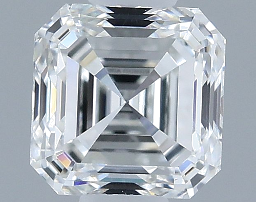 0.51 carat G-VS1 Natūralus Asscher Deimantas (1)