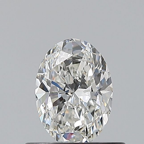0.51 carat G-VVS2 Natūralus Oval Deimantas (1)