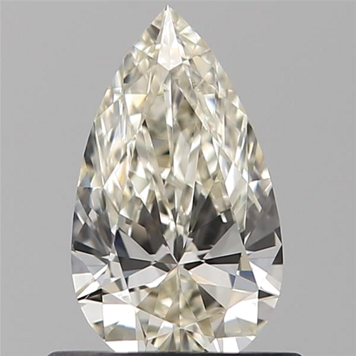 0.52 carat K-VS1 Natūralus Pear Deimantas (1)