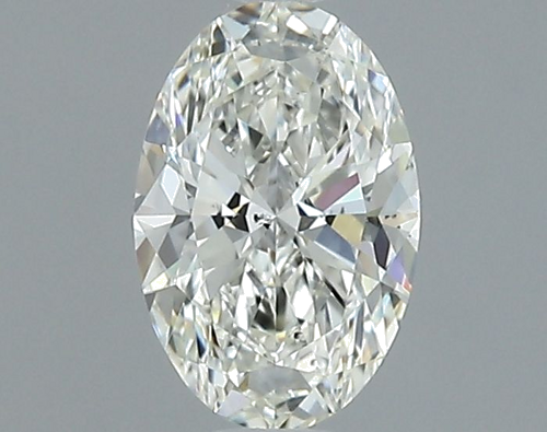 0.9 carat I-SI1 Natūralus Oval Deimantas (1)