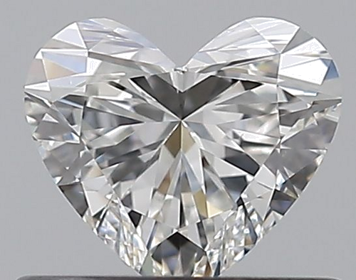 0.5 carat G-VS1 Natūralus Heart Deimantas (1)