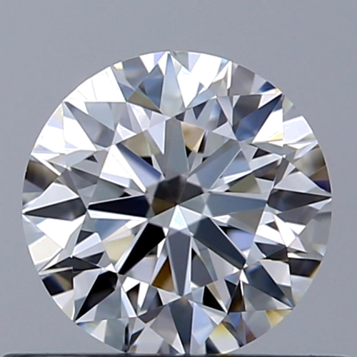 0.53 carat F-VVS2 Excellent cut Natūralus Round Deimantas (1)
