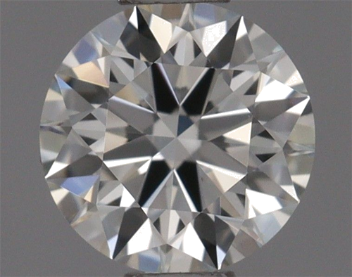 0.42 carat J-VVS1 Excellent cut Natūralus Round Deimantas (1)