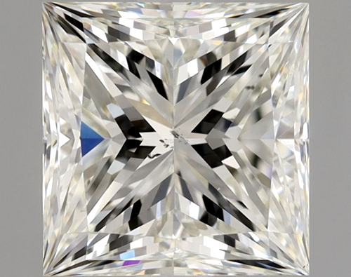 2.02 carat I-SI1 Natūralus Princess Deimantas (1)