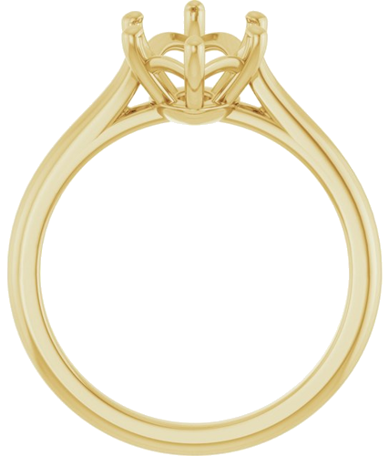 Sužadėtuvių Žiedas 14k yellow gold Marquise 14mm x 7mm (2)