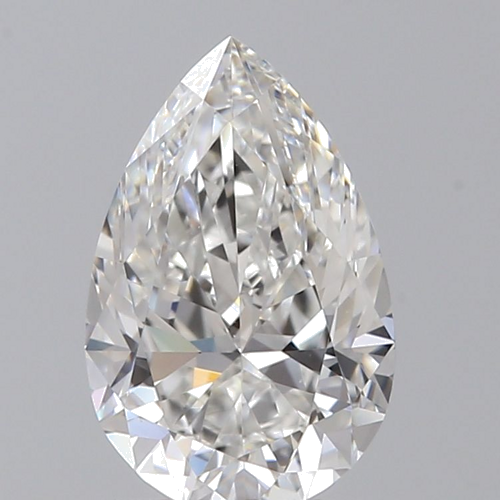 1.01 carat F-VS1 Natūralus Pear Deimantas (1)