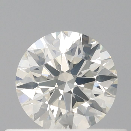 0.46 carat F-VVS2 Excellent cut Natūralus Round Deimantas (1)