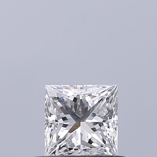 0.4 carat D-VVS2 Natūralus Princess Deimantas (1)