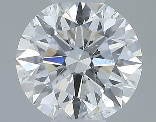 0.33 carat F-SI2 Excellent cut Natūralus Round Deimantas (1)