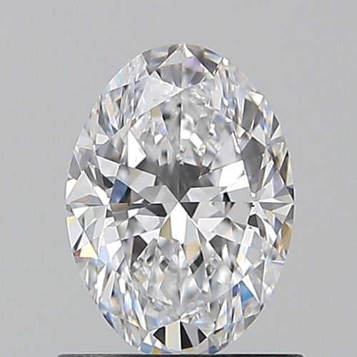 0.9 carat D-VVS1 Natūralus Oval Deimantas (1)