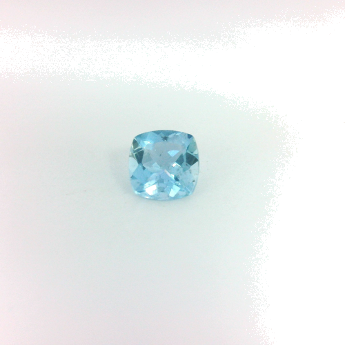 0.48 carat BLUE Cushion Aquamarine (1)