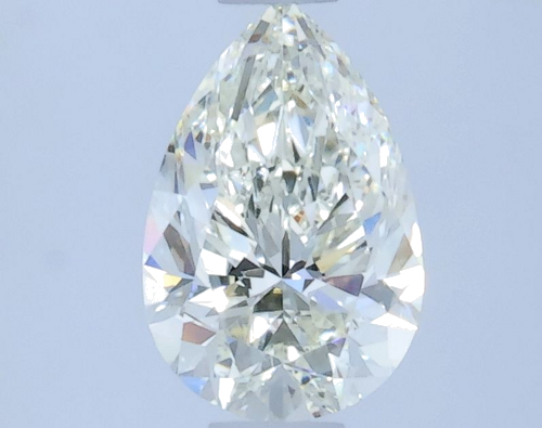 0.7 carat K-VS2 Natūralus Pear Deimantas (1)