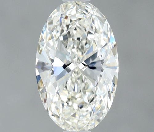 0.58 carat H-VVS1 Natūralus Oval Deimantas (1)