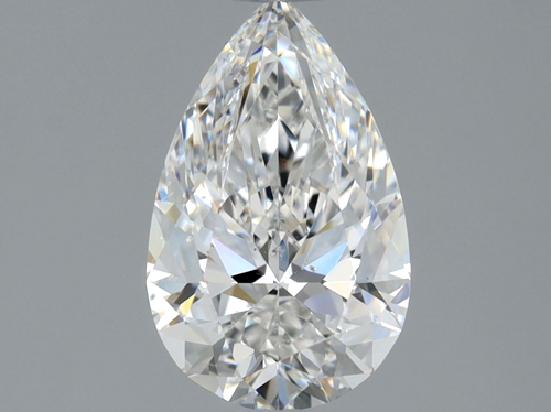 1.13 carat E-SI2 Natūralus Pear Deimantas (1)