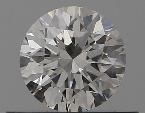 0.39 carat F-VVS2 Excellent cut Natūralus Round Deimantas (1)