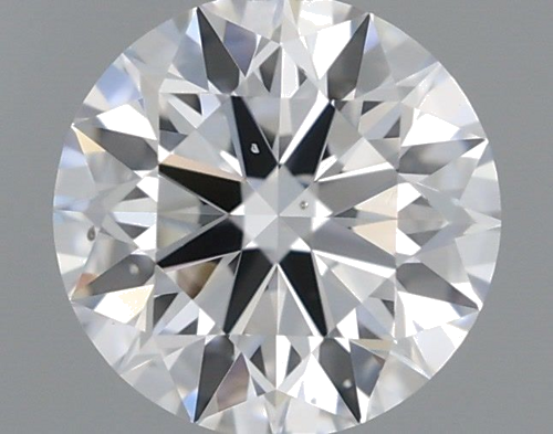 0.51 carat E-SI1 Excellent cut Natūralus Round Deimantas (1)