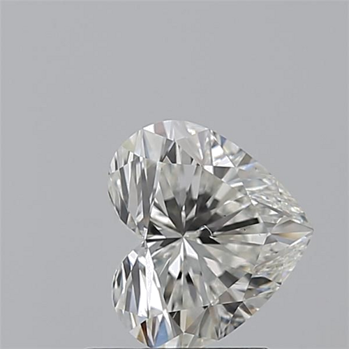 1.0 carat H-VS2 Natūralus Heart Deimantas (1)