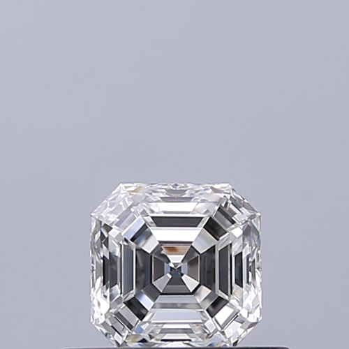 0.42 carat F-VVS1 Natūralus Asscher Deimantas (1)