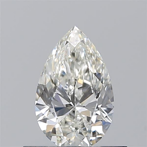 0.53 carat I-VVS1 Natūralus Pear Deimantas (1)