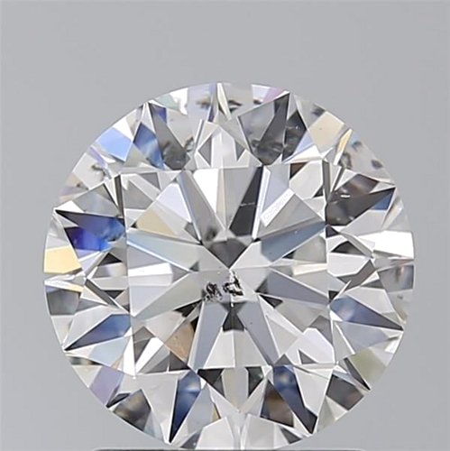2.02 carat E-SI2 Excellent cut Natūralus Round Deimantas (1)