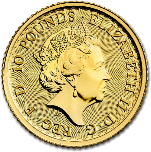 1/10 oz Britannia 2021 Great Britain Gold coin (Mix year) (2)