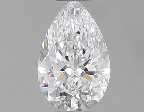 0.39 carat D-VS1 Natūralus Pear Deimantas (1)