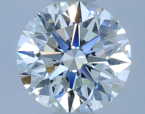 0.51 carat H-VVS2 Excellent cut Natūralus Round Deimantas (1)