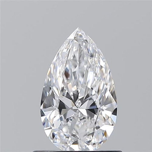 0.72 carat D-VS1 Natūralus Pear Deimantas (1)