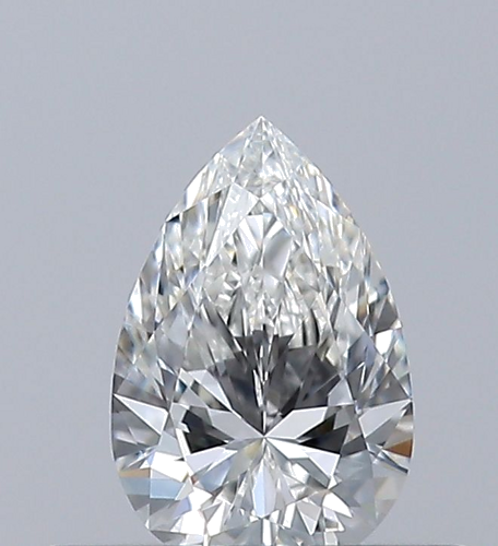 0.3 carat G-IF Natūralus Pear Deimantas (1)