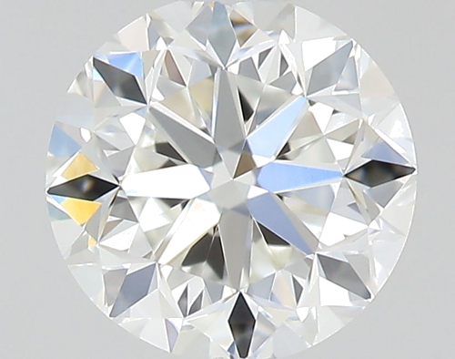 0.5 carat H-VVS1 GD cut Natūralus Round Deimantas (1)