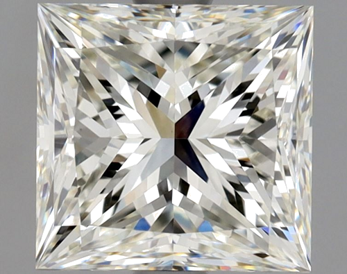 2.01 carat J-VS1 Natūralus Princess Deimantas (1)