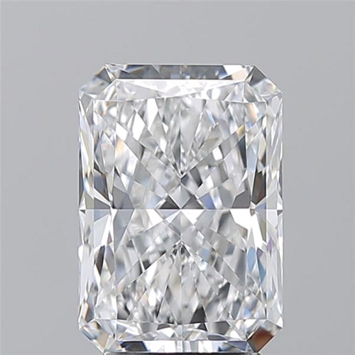 3.2 carat D-VVS2 Natūralus Radiant Deimantas (1)