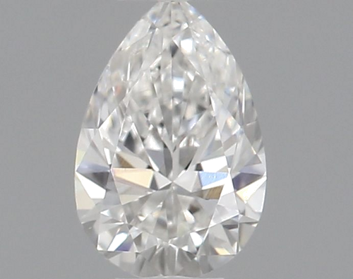 0.26 carat F-VS1 Natūralus Pear Deimantas (1)