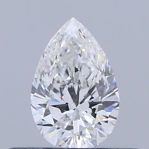 0.3 carat E-VS1 Natūralus Pear Deimantas (1)